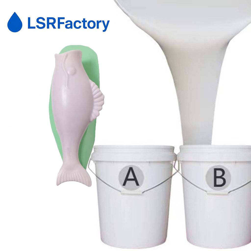 Factory Direct White RTV-2 Silicone Rubber,Ideal for Sculpture & Fish Mold Casting