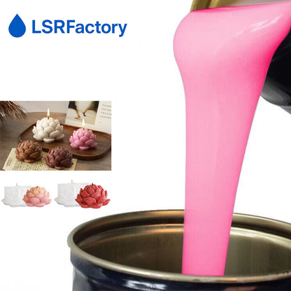 RTV-2 Liquid Silicone Rubber,High-Temperature Resistant, Soft & High Tear Strength for Candle & Soap Molds