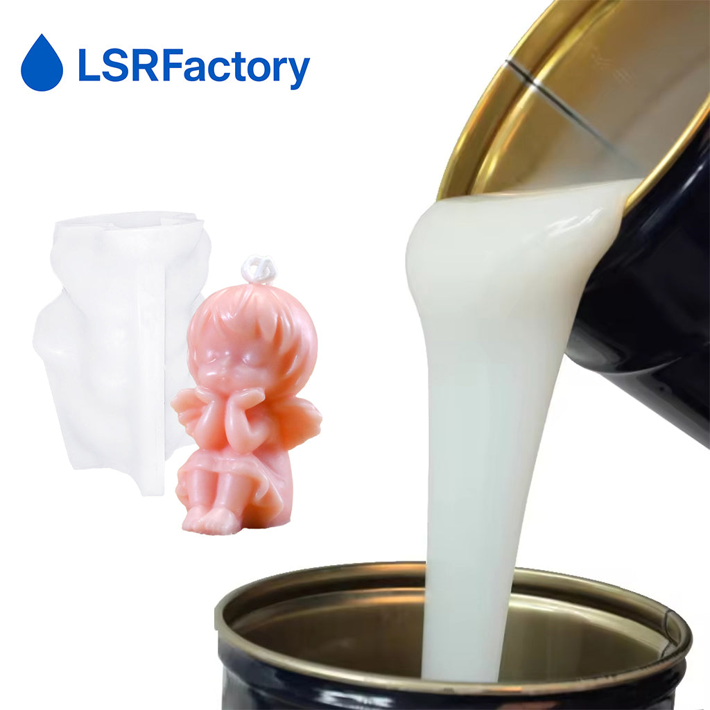 RTV-2 Liquid Silicone Rubber,High-Temperature Resistant, Soft & High Tear Strength for Candle & Soap Molds